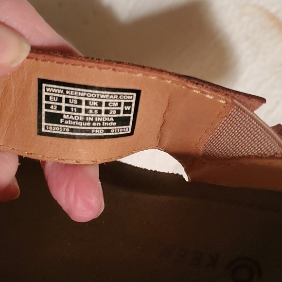 Keen Ana Cortez Flip Tortoise Shell Thong Sz. 11 Sandals - Picture 10 of 11